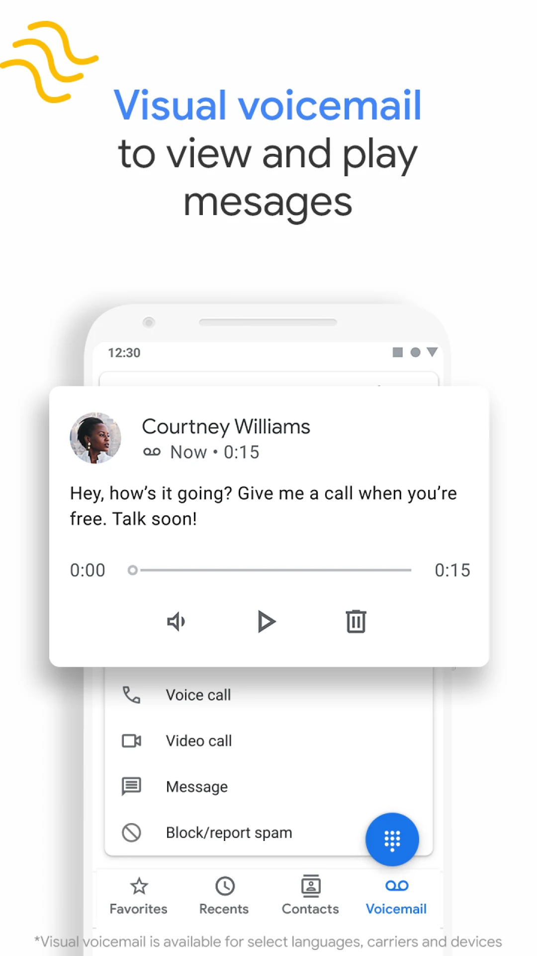 Phone by Google screenshot